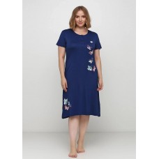 Синя сукня Romeo Life XL,2XL,3XL,4XL однотонна 7115